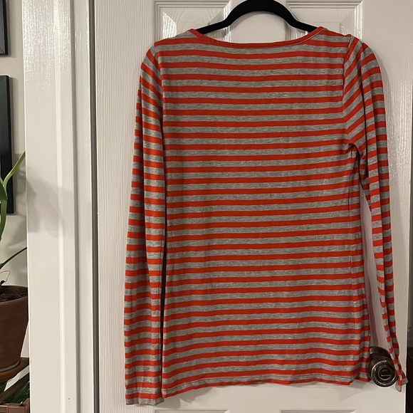 J Crew long sleeve striped shirt - Picture 3 of 4